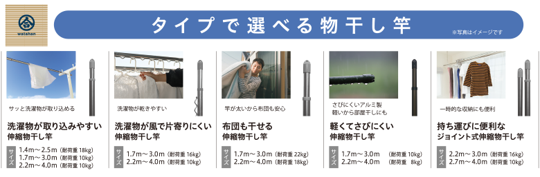 PB135物干し竿