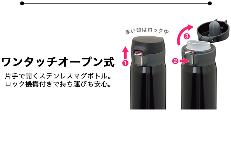 PB124エクストライト ワンタッチマグ説明