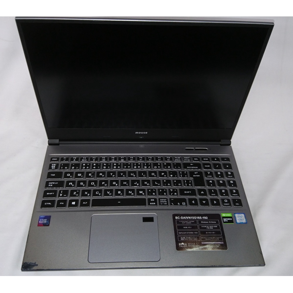 [中古C]DAIV BC-DAIVN15G165-192 (Windows 11 Home)