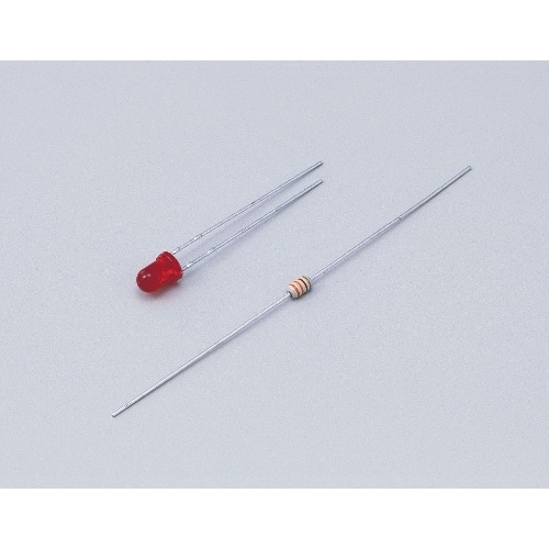 [取寄10]LED 3MM 赤 HK-LED3H(R) レッド [4901087127993]