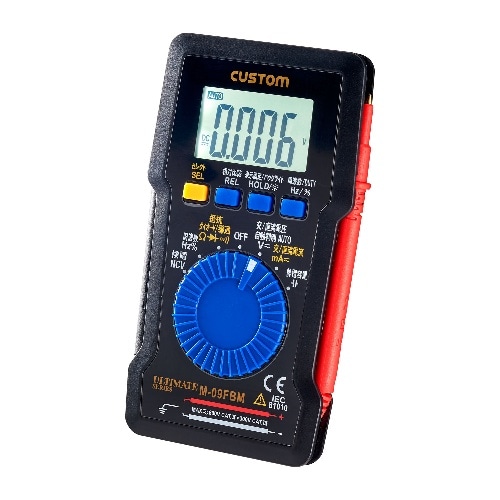 [取寄10]デジタルマルチテスター M-09FBM ブラック [4901087217304]