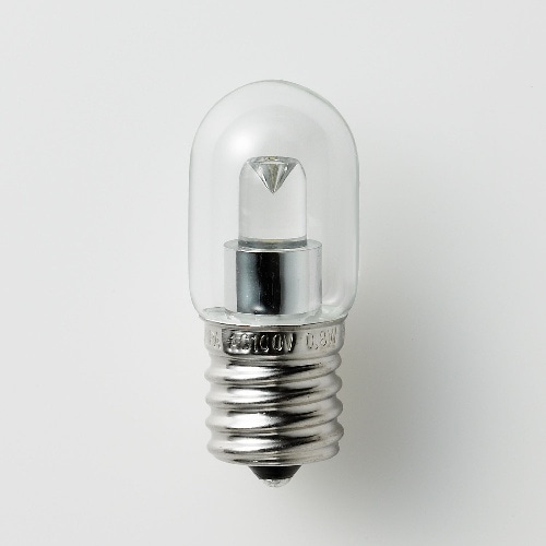 [取寄10]LEDナツメ形E17 LDT1CN-G-E17-G115 クリア昼白色相当 [4901087190690]