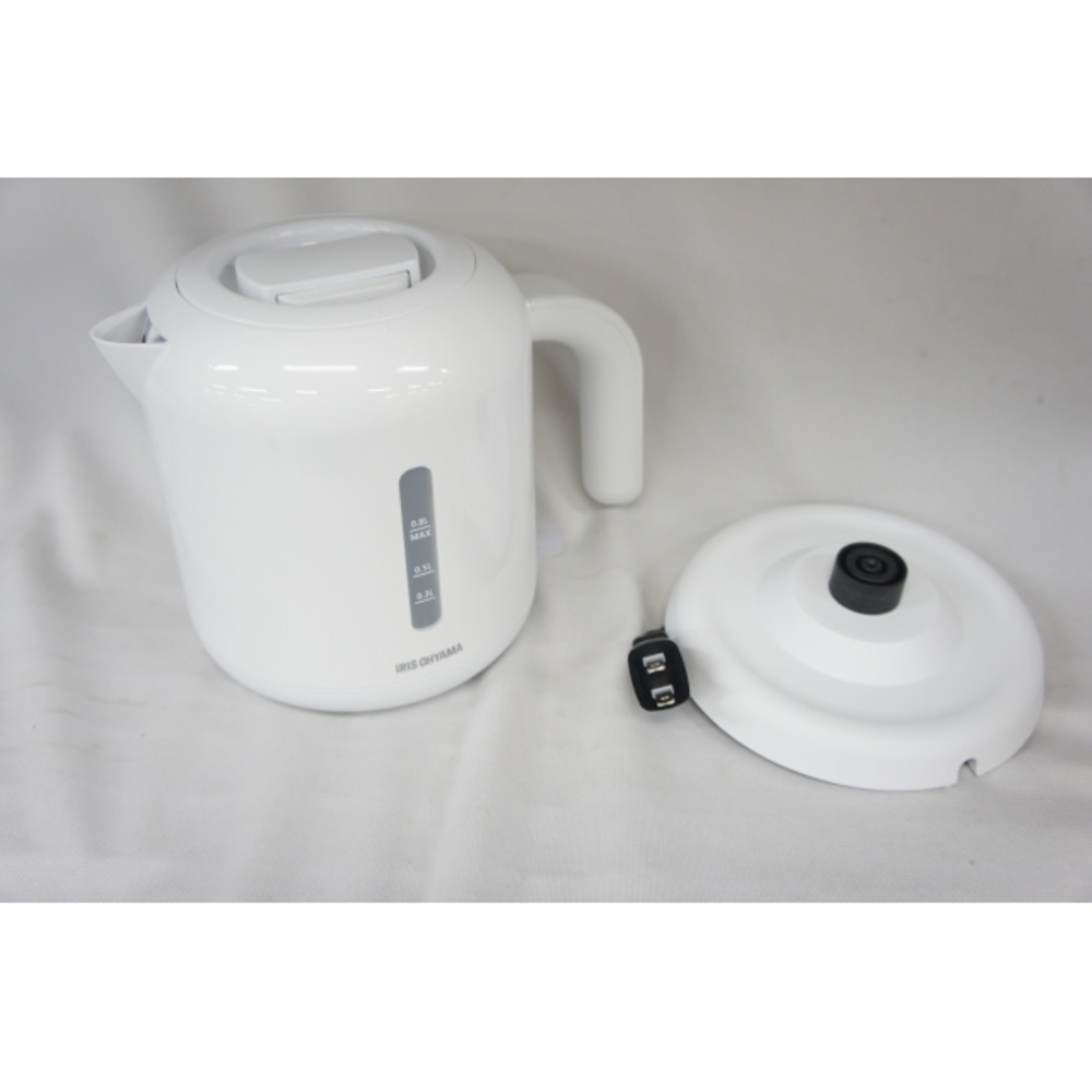 [中古A]電気ケトル ベーシックタイプ IKEB-800-W ホワイト