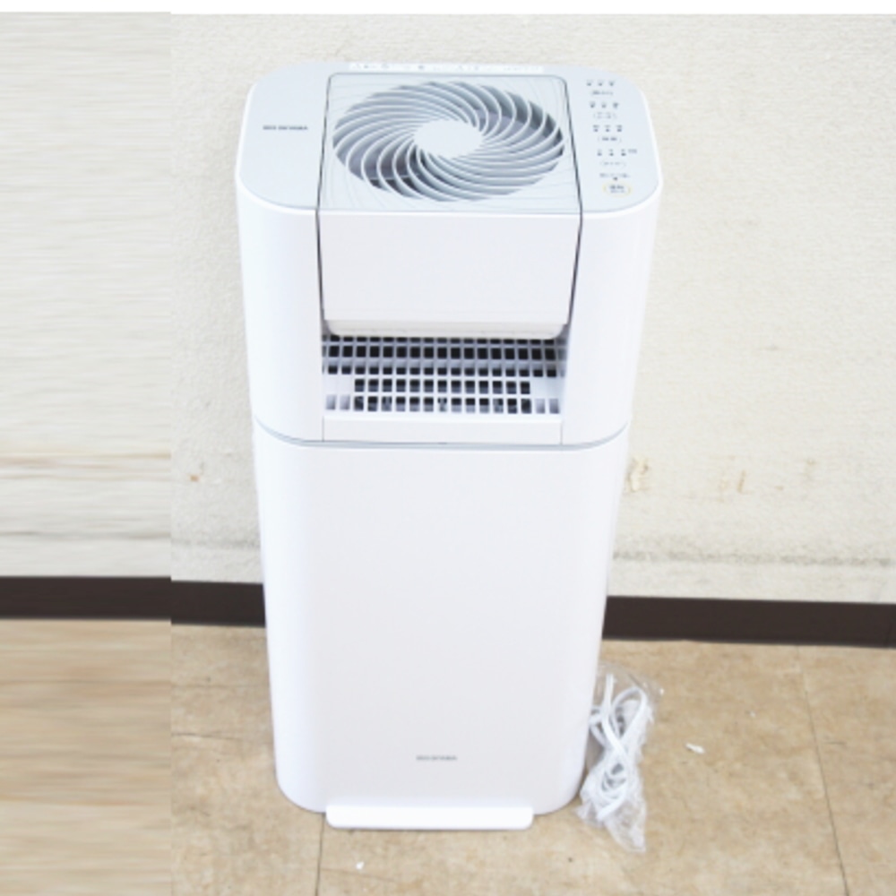 [展示品B]サーキュレーター衣類乾燥除湿機 IJD-I50-WH ホワイト/グレー: PCボンバー