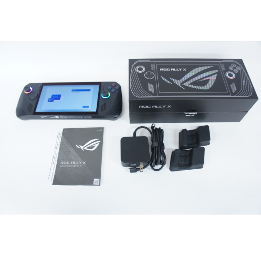 [中古B]ROG Ally X RC72LA-Z1E24G1T DEMO ブラック (店頭デモ機) (2502900020600)