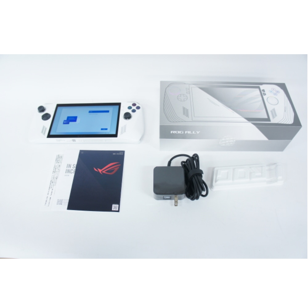 [中古B]ROG Ally RC71L-Z1E512 DEMO ホワイト (店頭デモ機) (2502900020624)
