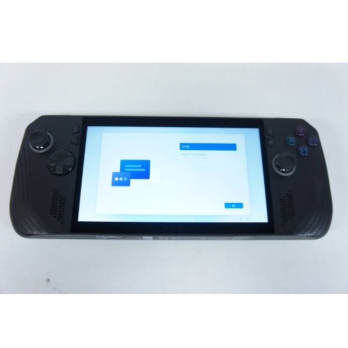 [中古B]ROG Ally X RC72LA-Z1E24G1T ブラック (店頭展示機)  (BT最大約100%) (2502900020952)