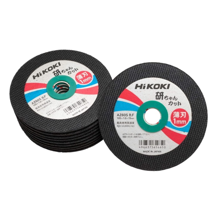 AZ60SBF (0032-6832 切断砥石 105X1.0X15mm 10枚入り)
