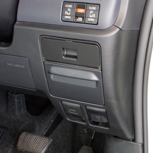 [取寄5]80系 ノア・ヴォクシー専用 ビルトインETCカバー SY-NV8 黒 [4979969010794]