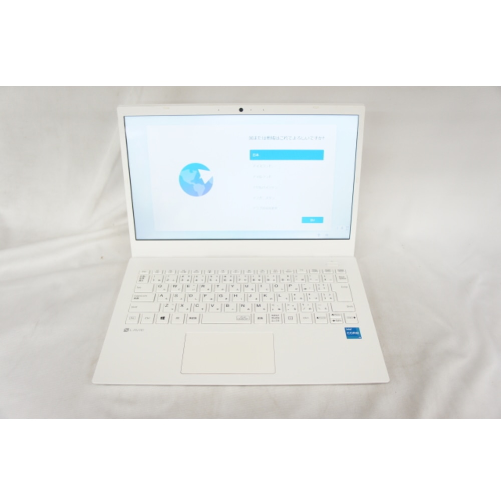 中古B]LAVIE N14 N1435/CAW-E3 PC-N1435CAW-E3 パールホワイト (量販店 