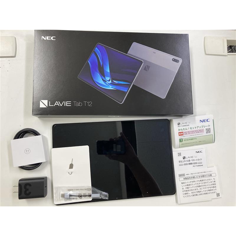 NEC LAVIE Tab T12 凄い T1295/DAS ストームグレイ 中古