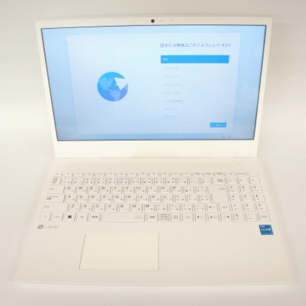 [展示品A]LAVIE N15 N1535/EAW PC-N1535EAW パールホワイト