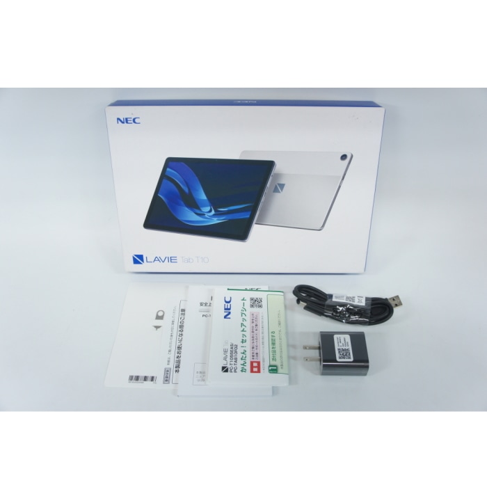 展示品B]LAVIE Tab T10 T1055/EAS PC-T1055EAS プラチナグレー: PCボンバー