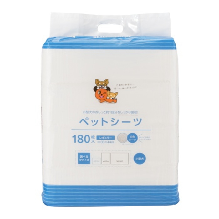 [取寄10][まとめ買い]【4個セット】PN ペットシーツ レギュラー 180枚 [4589458472875]