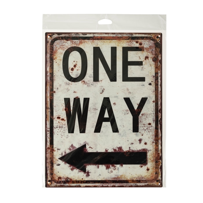 サインプレート ＯＮＥ　ＷＡＹ