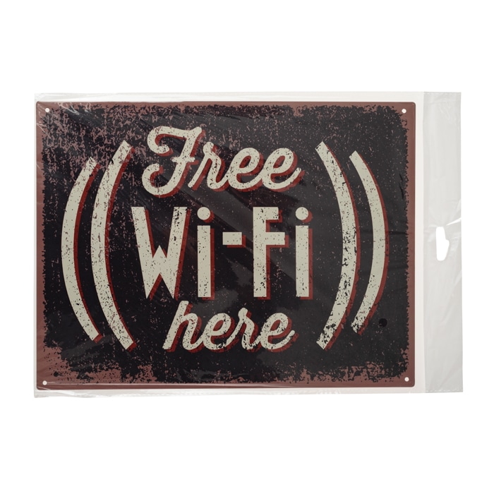 サインプレート Ｆｒｅｅ　Ｗｉｆｉ