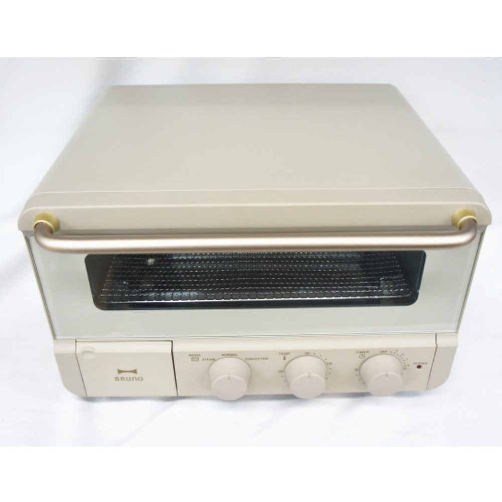 中古B]BRUNO crassy+ スチーム&ベイク トースター BOE067-GRG