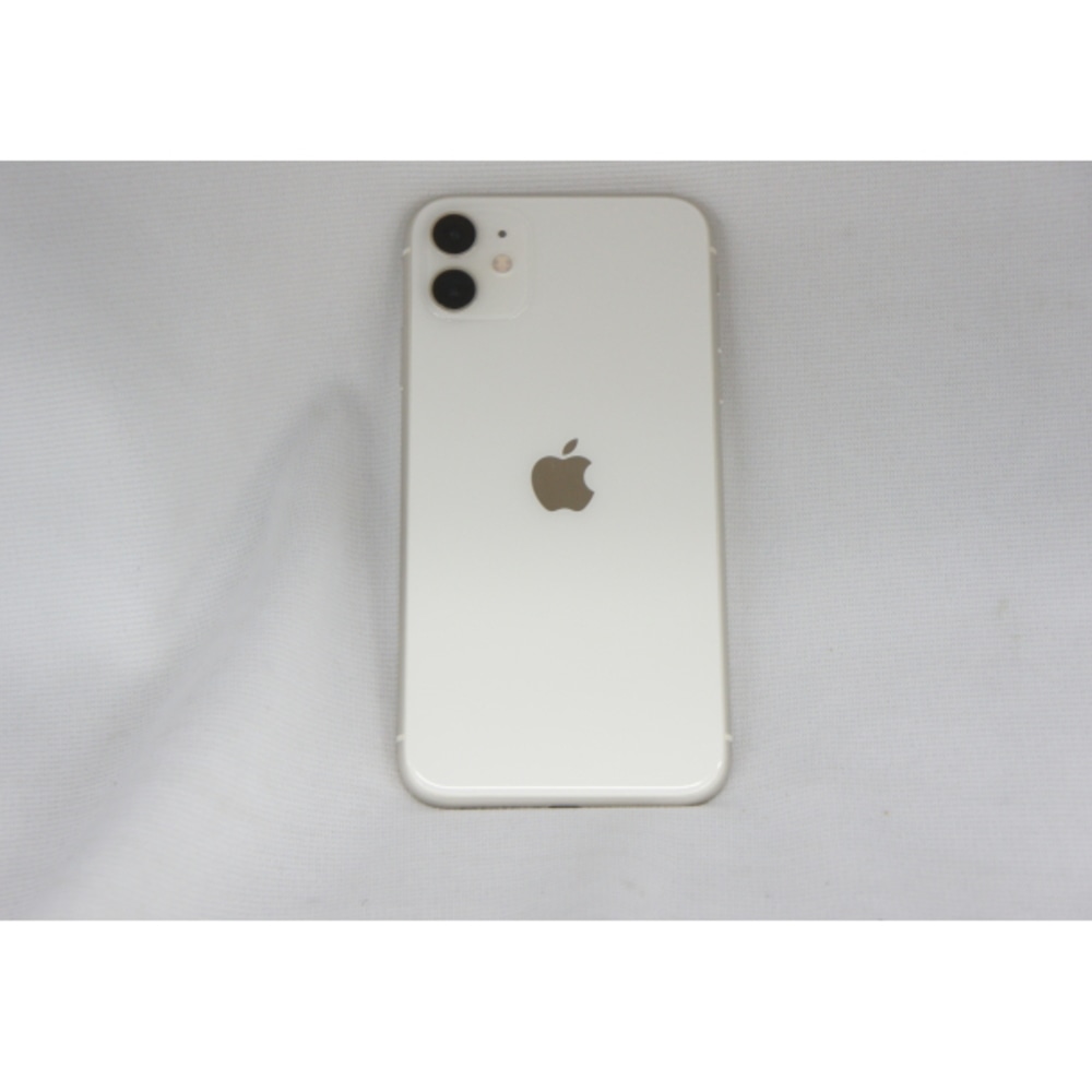 [中古B]iPhone11 MWLU2J/A ホワイト (ネットワーク利用制限△) (docomo) [64GB]