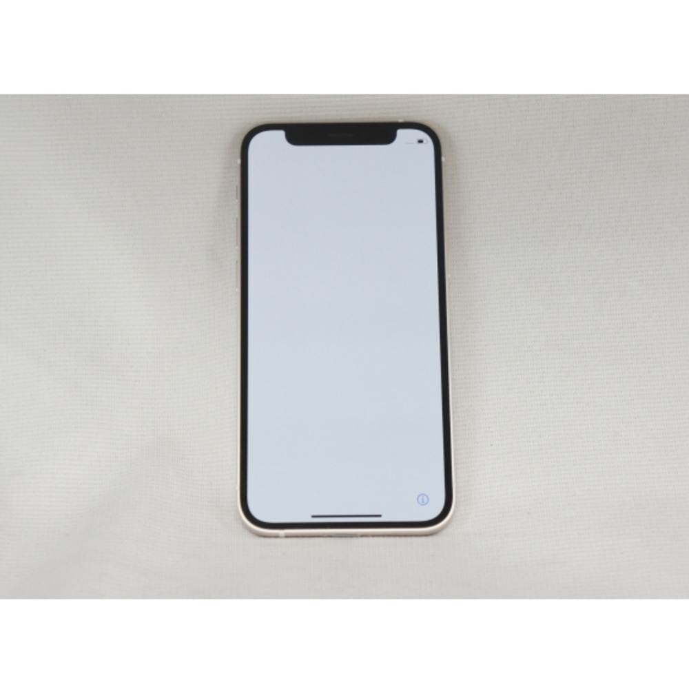 [中古A]iPhone12 mini MGA63J/A ホワイト ※ネットワーク利用制限△ (Y!mobile)(SIMロック解除済) [64GB]