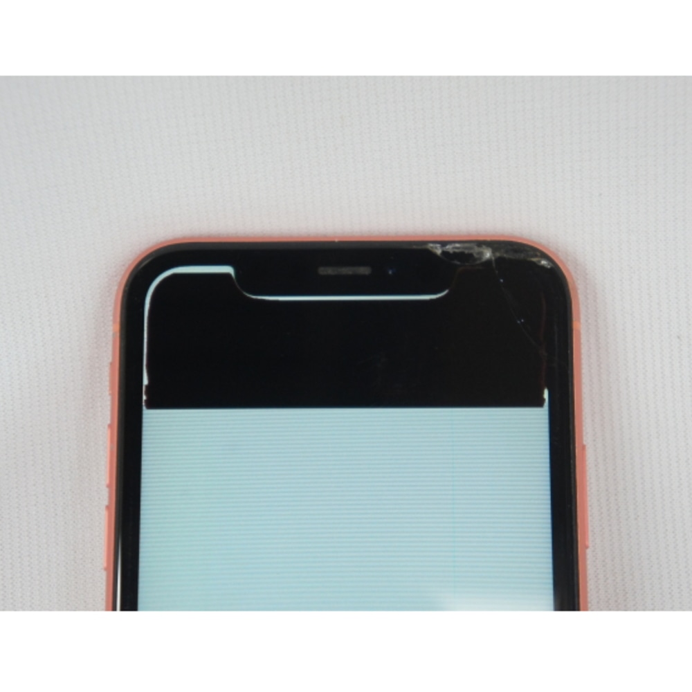 [ジャンク品]iPhoneXR MT0A2J/A コーラル (docomo) [64GB]