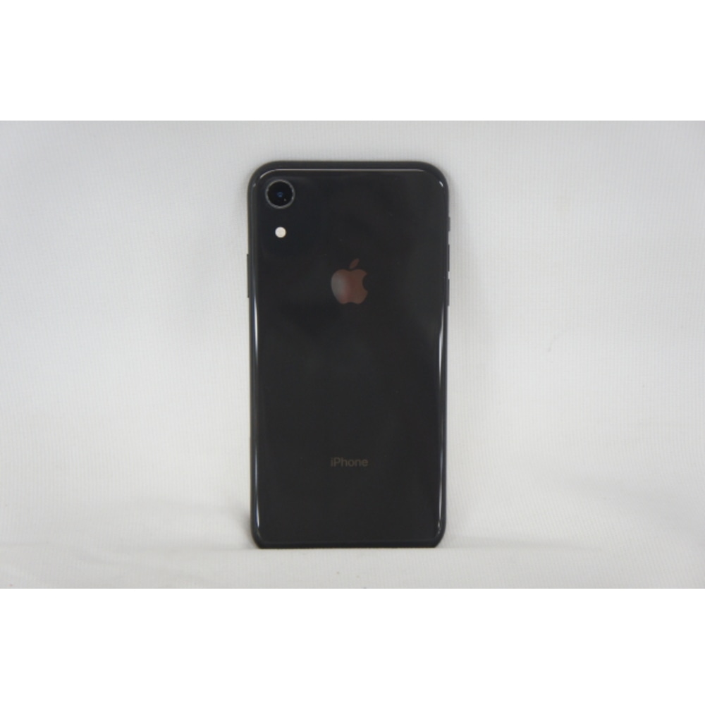 [中古B]iPhone XR MT002J/A ブラック (au)(SIMロック解除済)  [64GB]
