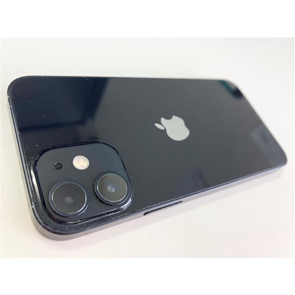 中古C]iPhone 12 mini MGDJ3J/A ブラック SIMフリー [128GB]: PCボンバー