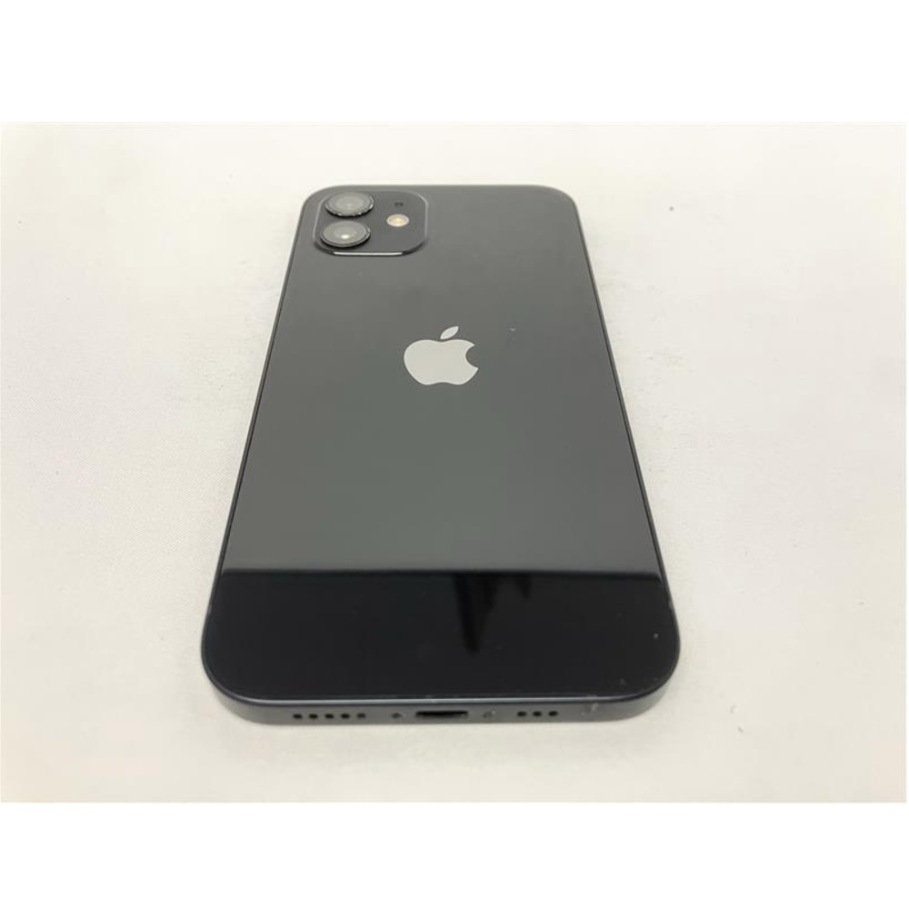 [中古C]iPhone 12 MGHN3J/A ブラック SIMロック解除済み [64GB]