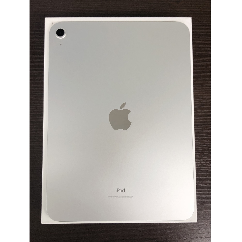 [中古A]iPad 10.9インチ 第10世代 Wi-Fi 2022年秋モデル MPQ03J/A シルバー [64GB]