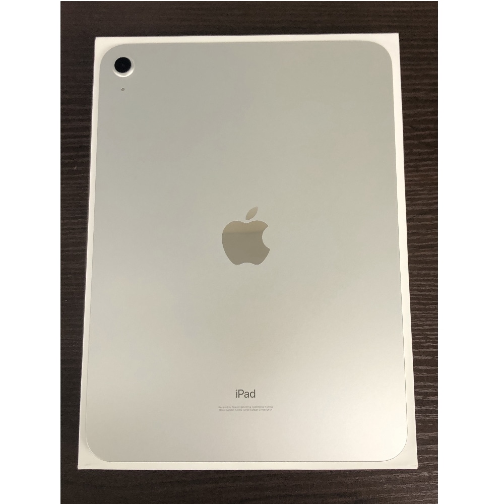 [中古A]iPad 10.9インチ 第10世代 Wi-Fi 2022年秋モデル MPQ03J/A シルバー [64GB]