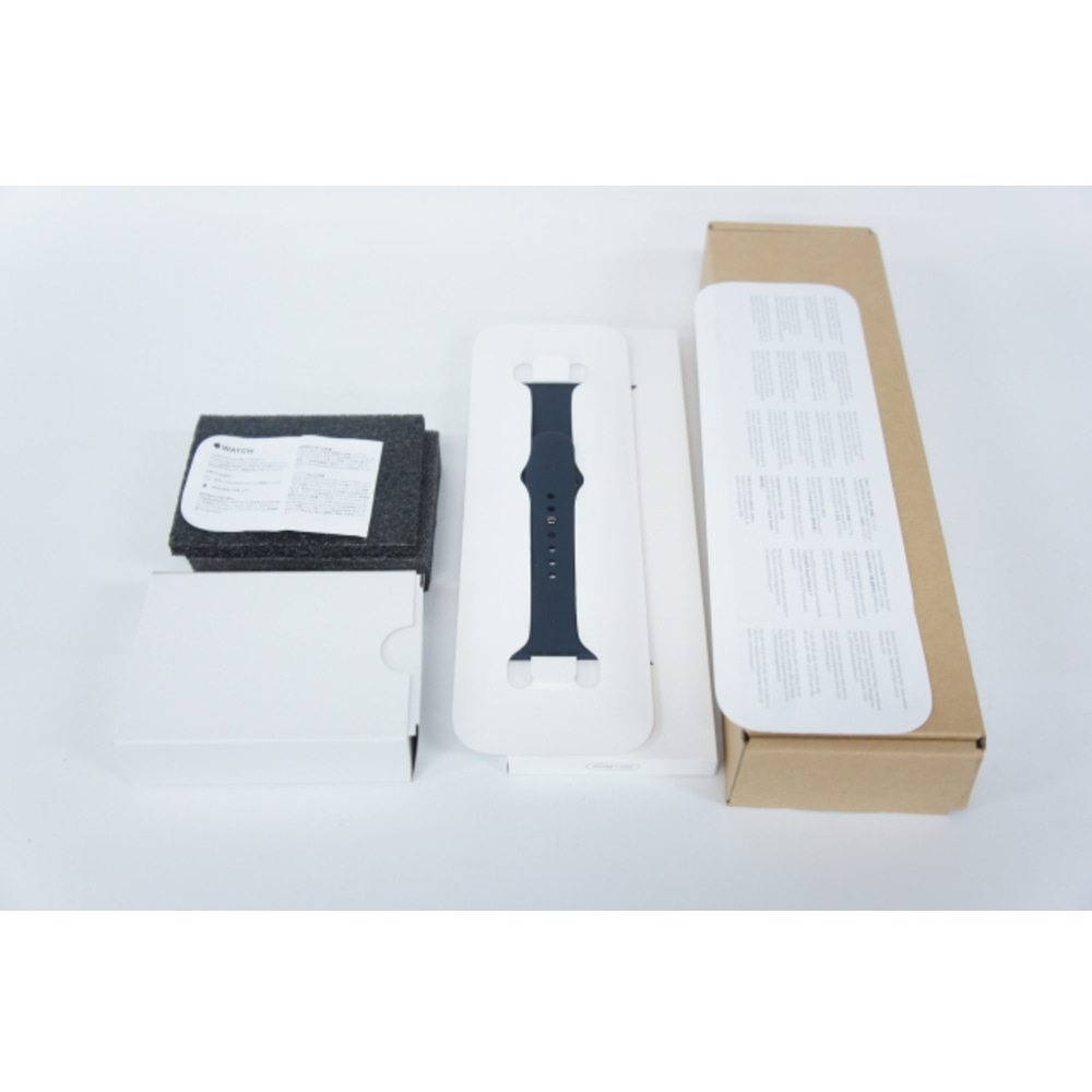 [中古A] Apple Watch Series9 GPS+Cellularモデル 45mm 3M597J/A ミッドナイトスポーツバンド S/M (バッテリー最大容量100%)(店頭展示モデル)
