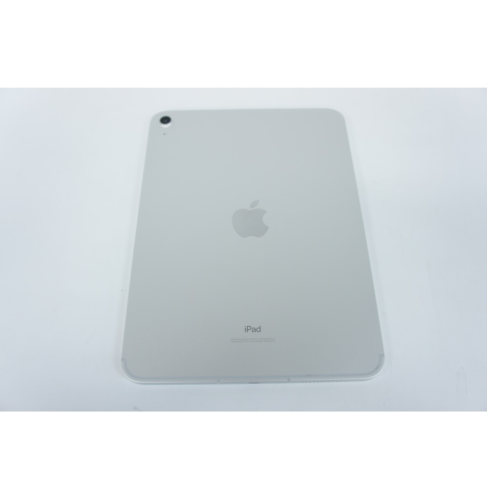 [中古B]【第10世代】iPad2022 Wi-Fi+Cellular MQ6J3J/A シルバー (国内版SIMフリー) (BT最大100%) (2527800055538) [64GB]