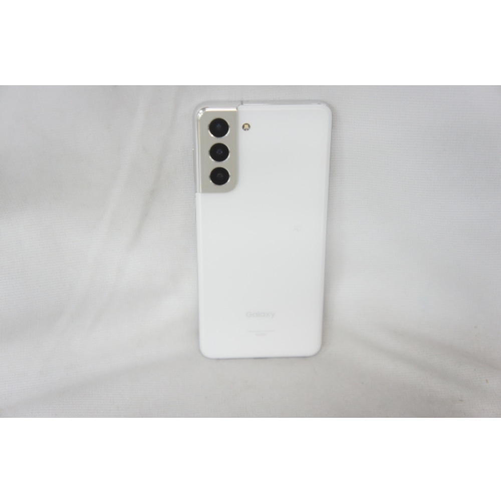 [中古A]Galaxy S21 SCG09 SCG09SWA ファントムホワイト 8GB 256GB (au)(SIMロック解除済)