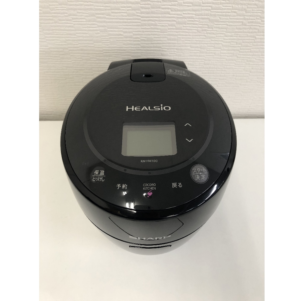 [中古B]ヘルシオ ホットクック KN-HW10G-B ブラック系