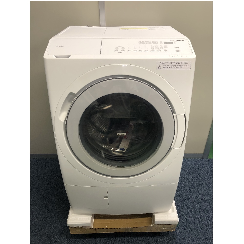 [大型特配][展示品B]ビッグドラム BD-SV120KR(W) ホワイト