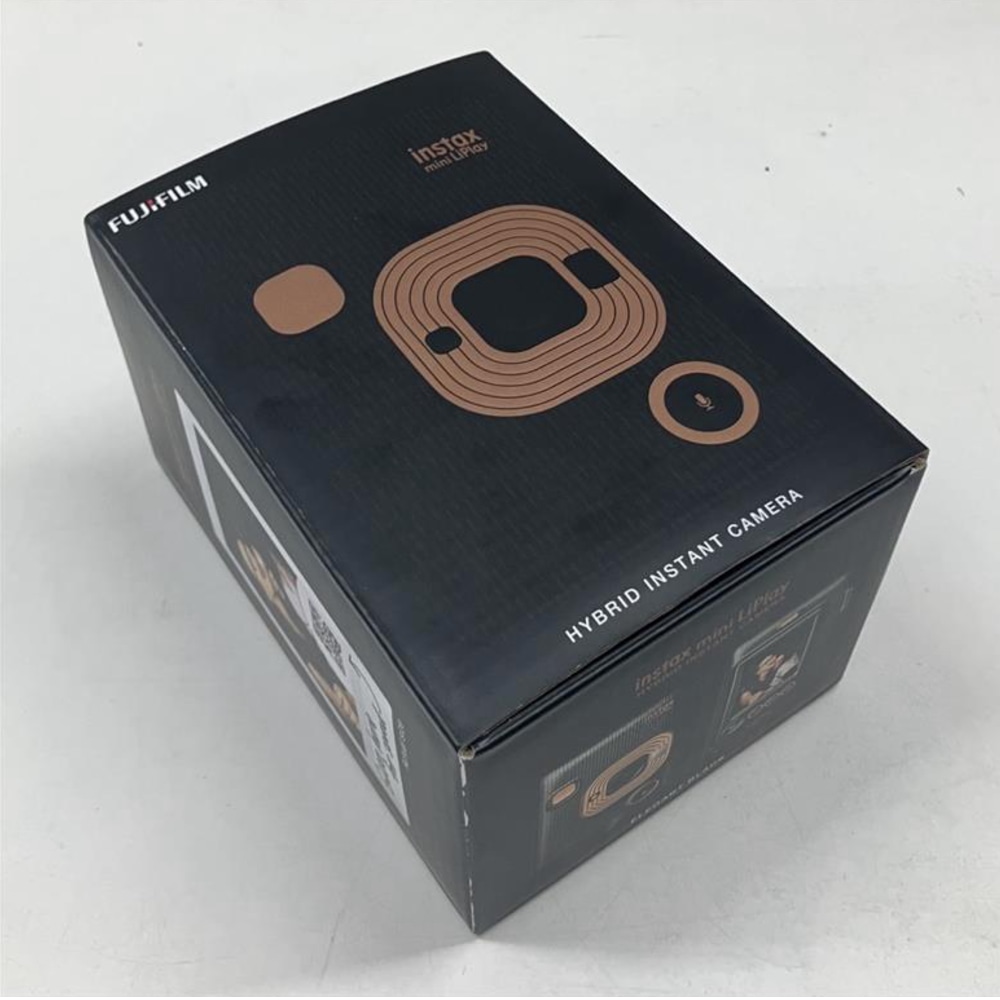 Instax mini liplay エレガントブラック(チェキの写真に“音声 Instax mini liplay エレガントブラック(チェキの写真に“音声