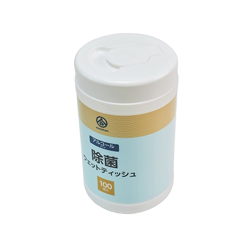 [取寄10]アルコール除菌ウェットティッシュ 100枚 [1個][4589458445343]