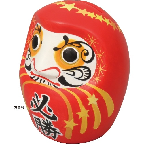 [取寄5]素焼だるま貯金箱 45556