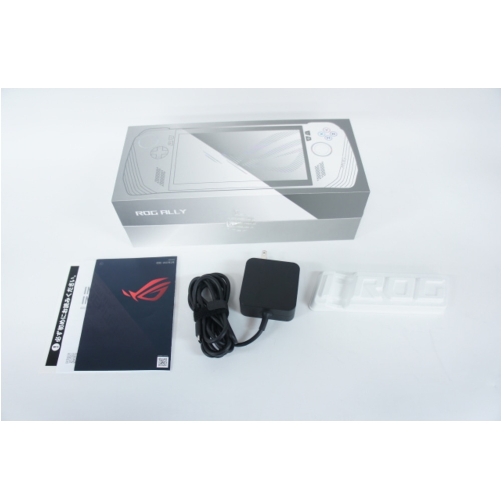 [中古B]ROG Ally RC71L-Z1E512 DEMO ホワイト (店頭デモ機) (2502900020617)
