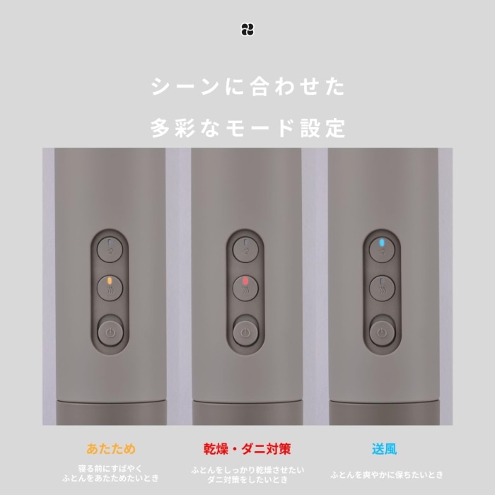 FOEHN 003 FEN-003 ダークグレー (布団乾燥機)