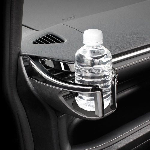 [取寄5]80系 ノア・ヴォクシー専用 エアコンドリンクホルダー2 助手席用 SY-NV10 黒 [4979969011739]