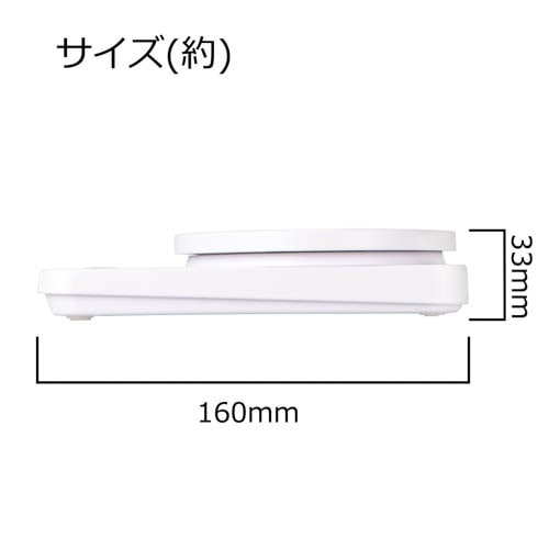 取寄10]デジタルスケール3kg（1g） [1個][4589458467833]: PC