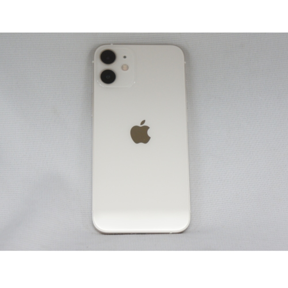 [中古A]iPhone12 mini MGA63J/A ホワイト ※ネットワーク利用制限△ (Y!mobile)(SIMロック解除済) [64GB]