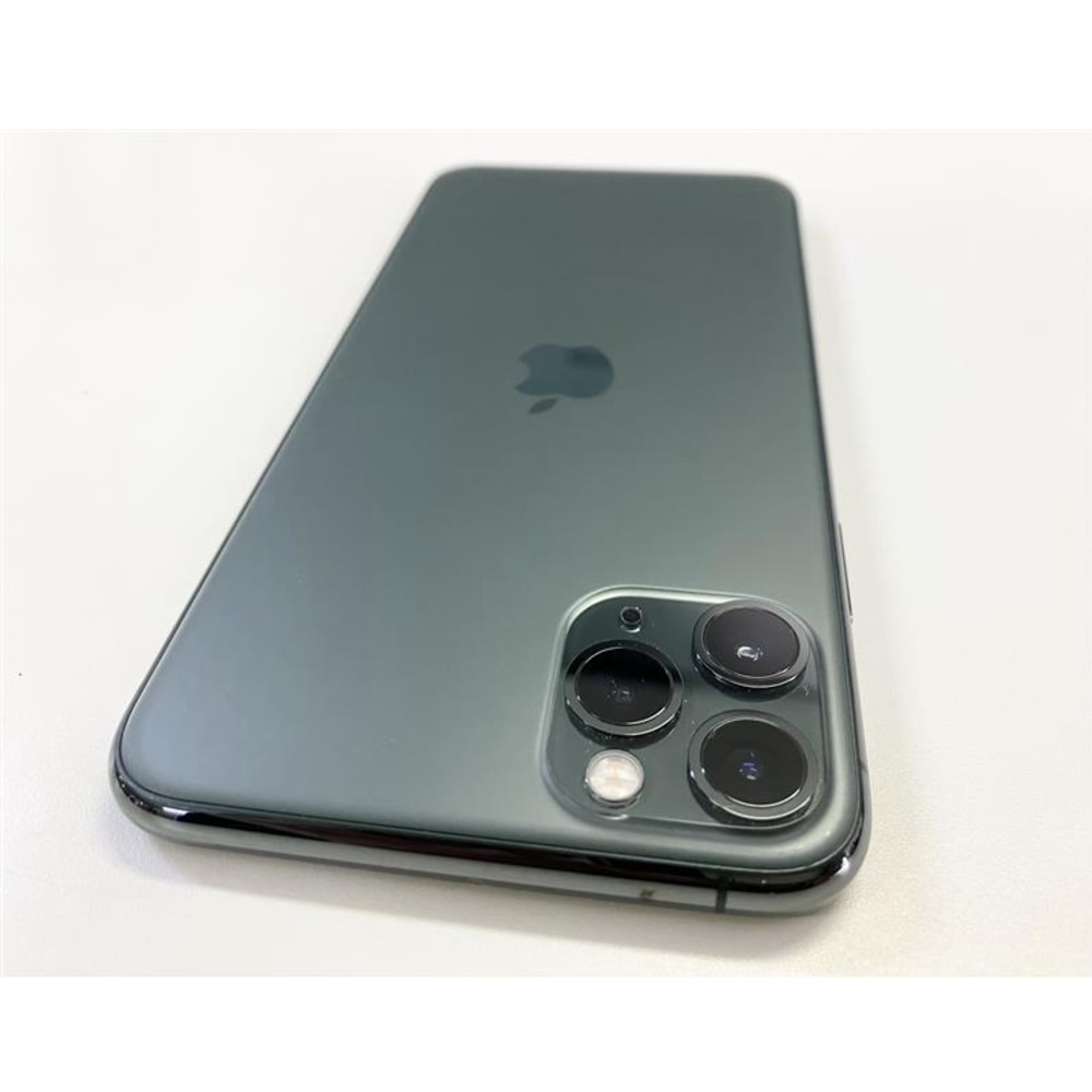 [中古B]iPhone11 Pro Max NWHM2J/A ミッドナイトグリーン (softbank)(SIMロック解除済) [256GB]
