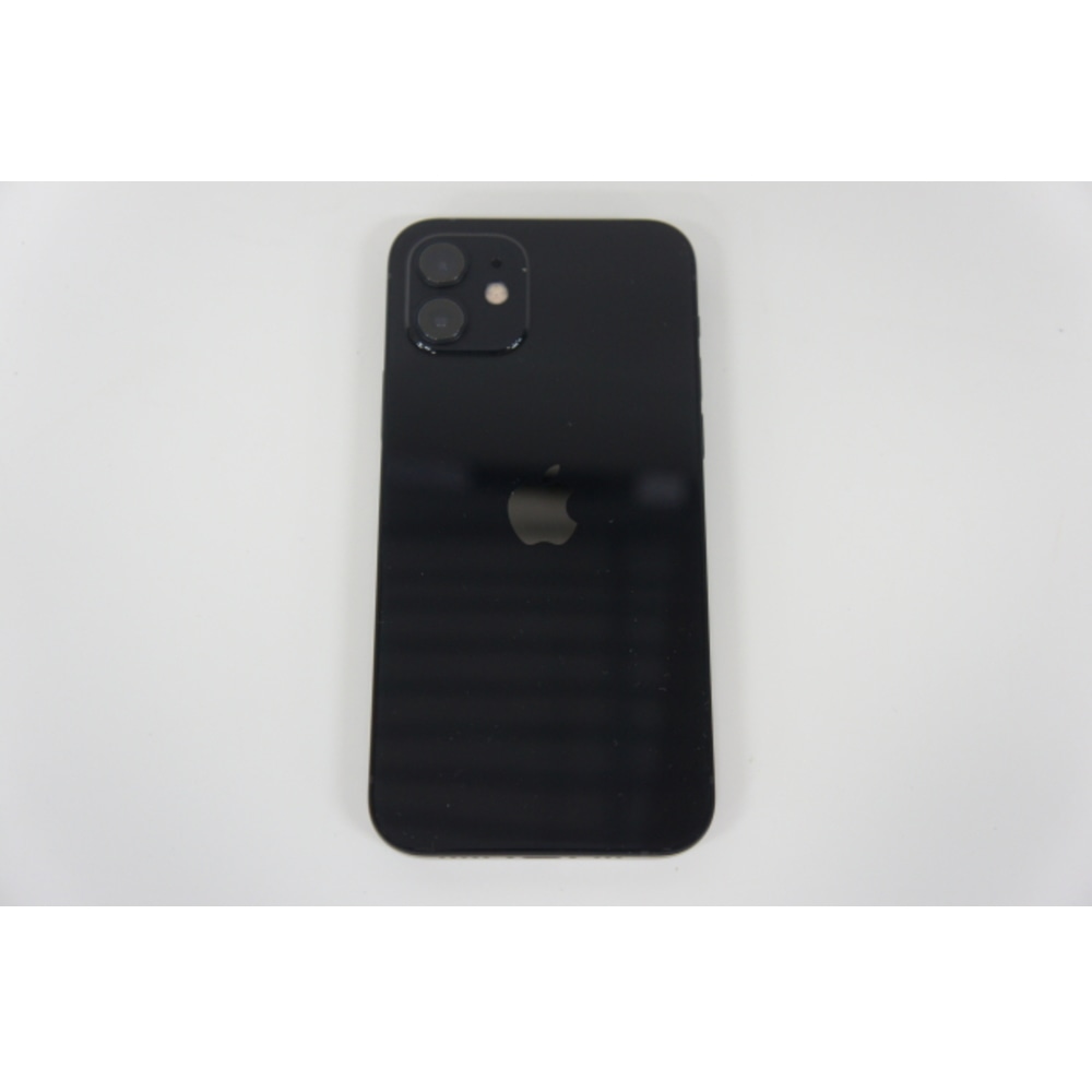 [中古B](docomo)(SIMロック解除済)iPhone 12 MGHN3J/A ブラック (2527800053039) [64GB]