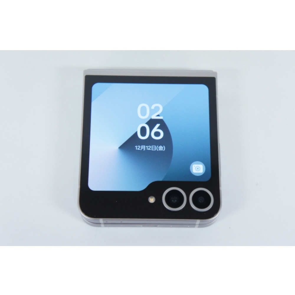 [中古A]Galaxy Z Flip6 12GB 256G SM-F741QZSASJP シルバーシャドウ (国内版SIMフリー)