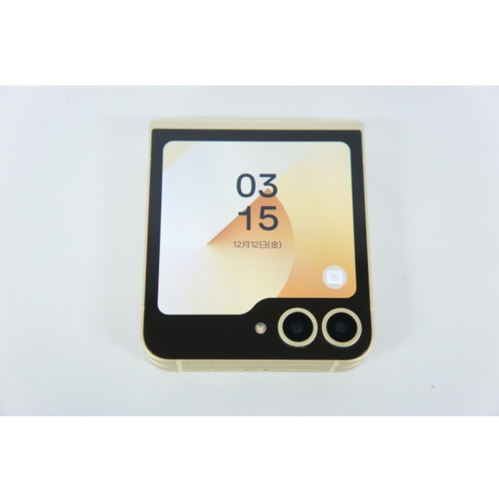 [中古B]Galaxy Z Flip6 12GB 256G SM-F741QZYASJP イエロー (国内版SIMフリー)