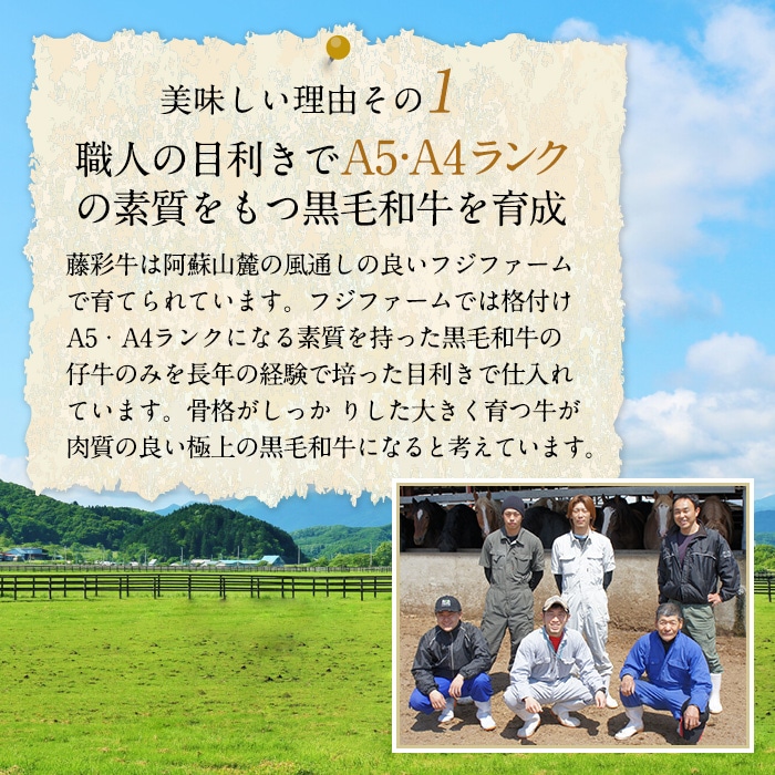 [冷凍][直送5]A5-A4 藤彩牛 モモ 焼肉 300g 送料無料