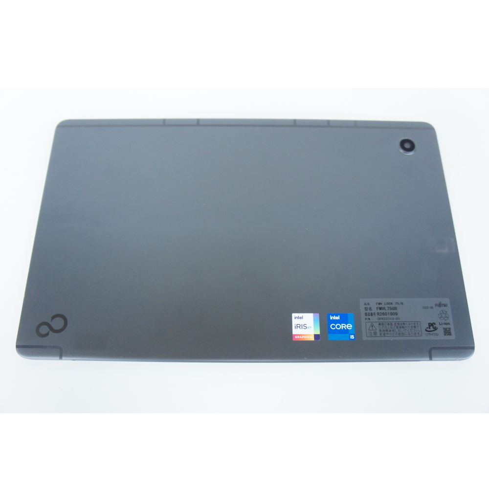 [中古C]FMV LOOX 75/G FMVL75GB ダークシルバー (Office H&B 2021付属) (薄い液晶焼けあり)