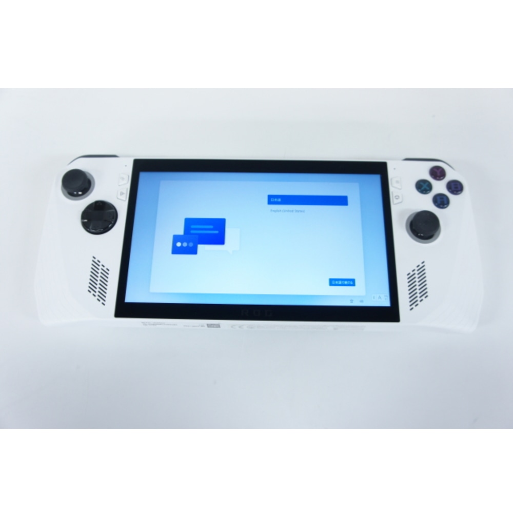 [中古B]ROG Ally RC71L-Z1E512 DEMO ホワイト (店頭デモ機) (2502900020617)