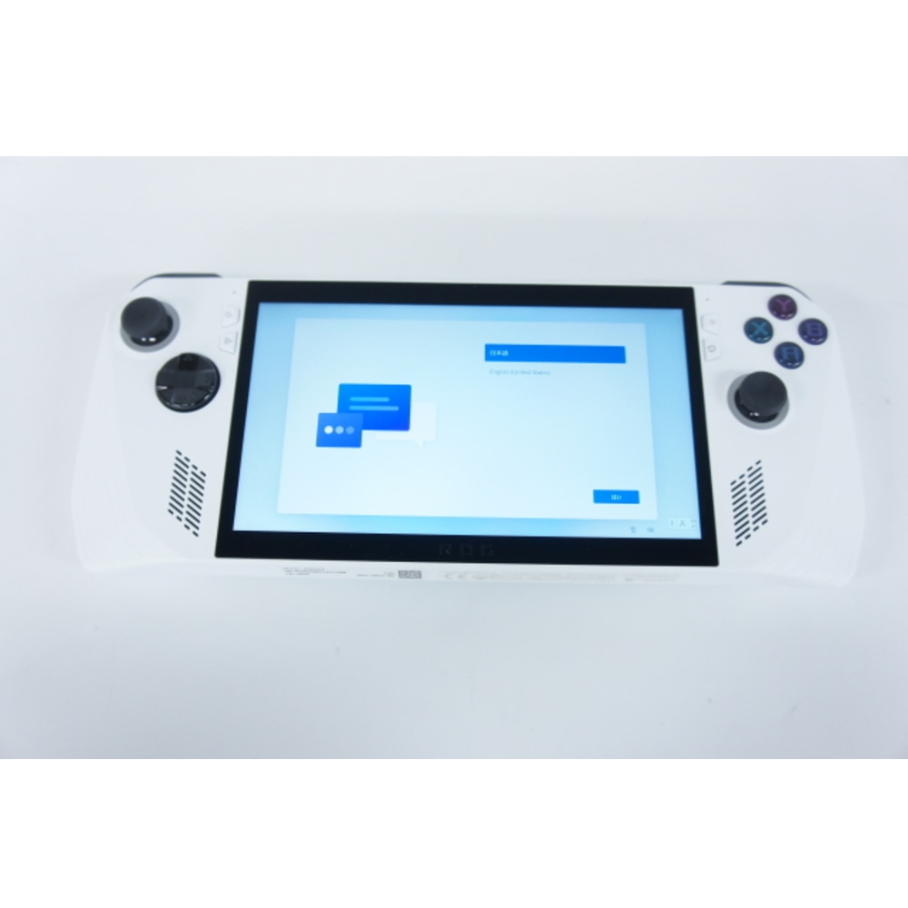 [中古B]ROG Ally RC71L-Z1E512 DEMO ホワイト (店頭デモ機) (2502900020624)